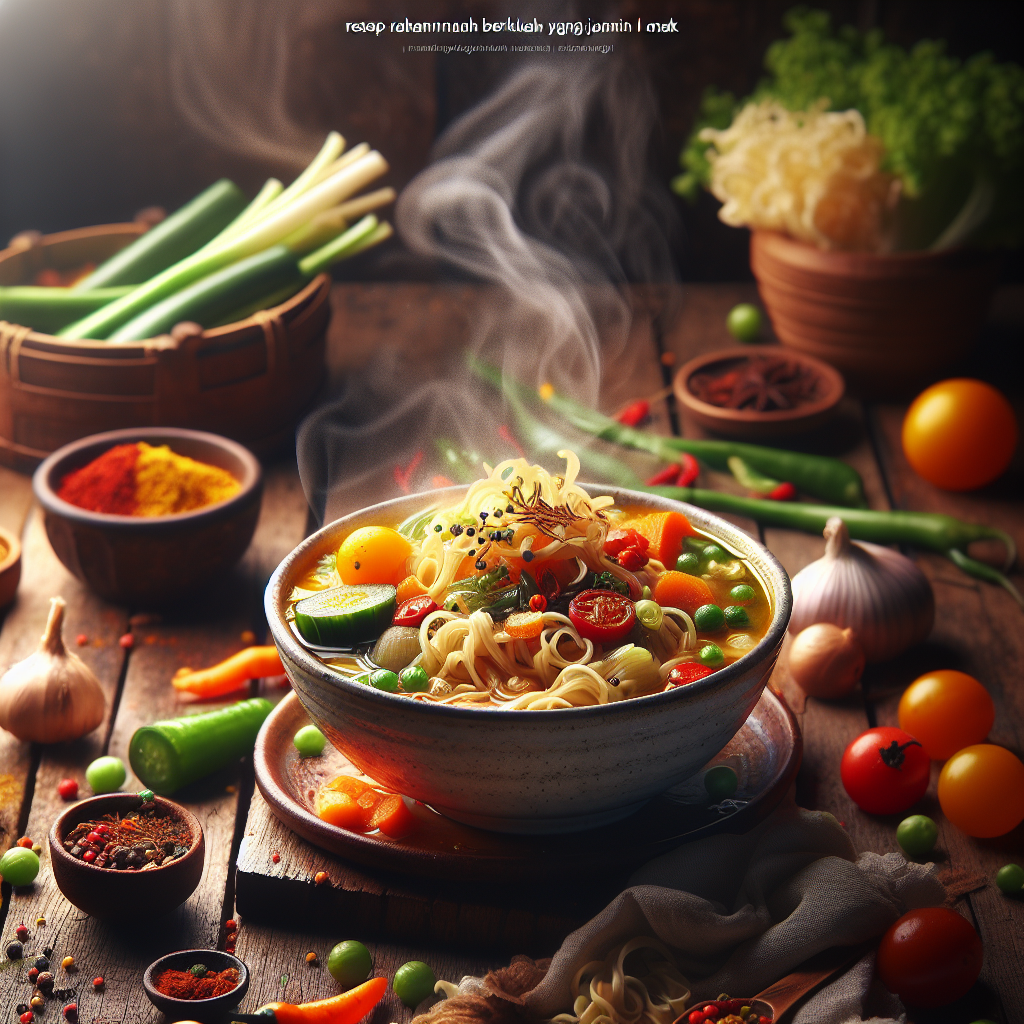 Resep Rahasia Makanan Berkuah yang Dijamin Enak post thumbnail image