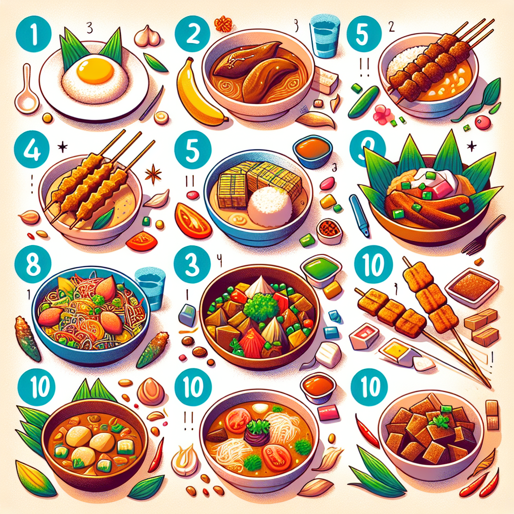 10 Makanan Favorit di Indonesia yang Harus Anda Coba