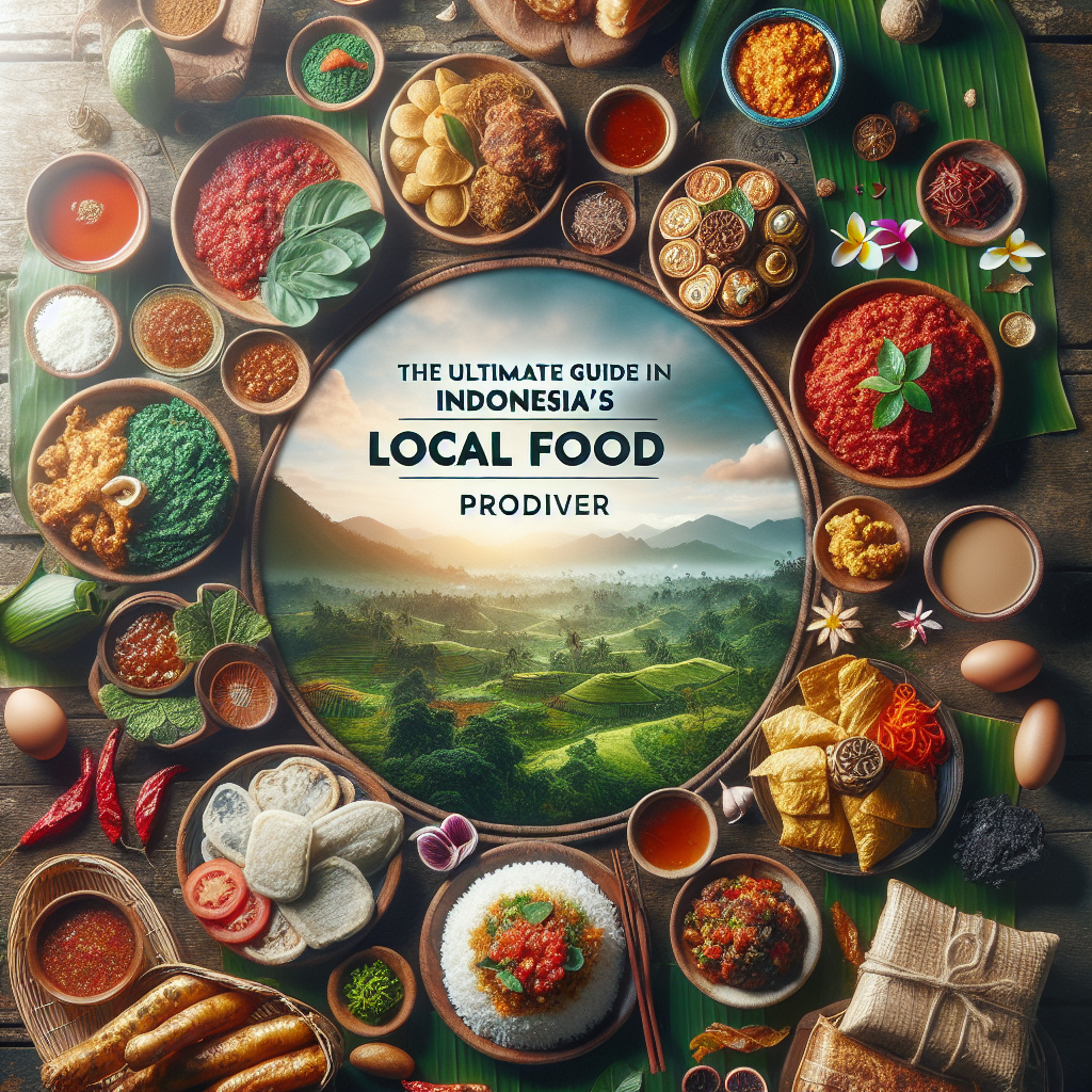 The Ultimate Guide to Indonesia's Local Food Products: Discover